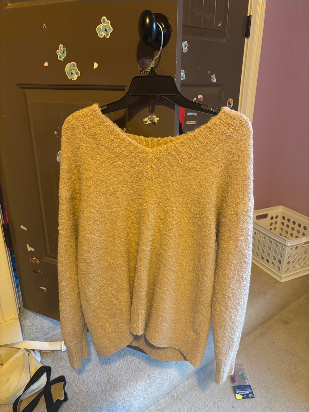 Aerie Cozy Women's teddy koko brown Sweater